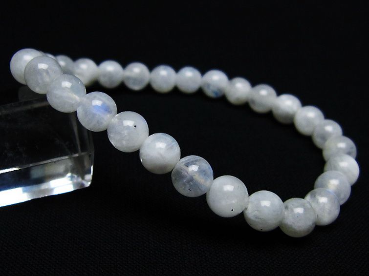 ムーンストーン ブレスレット 6mm [T18-9505] 1枚目