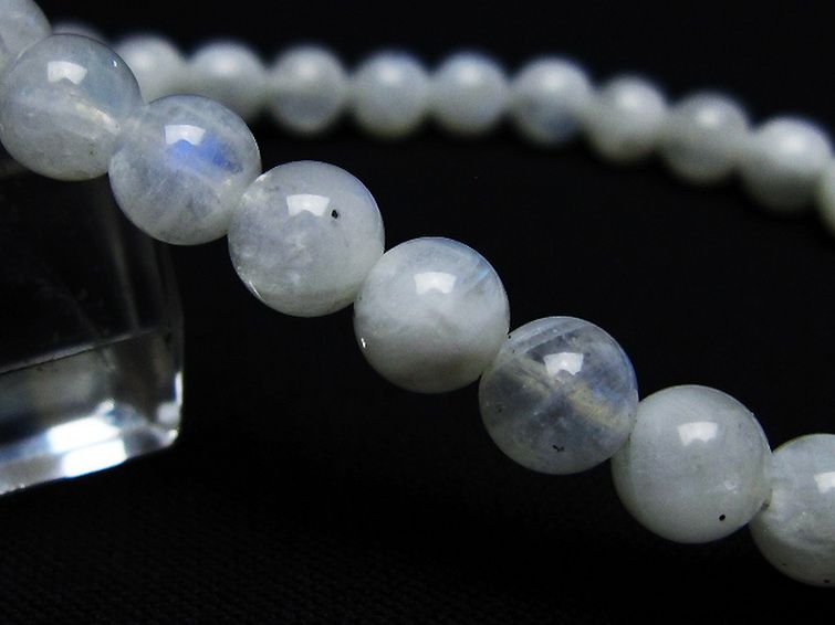ムーンストーン ブレスレット 6mm [T18-9505] 3枚目