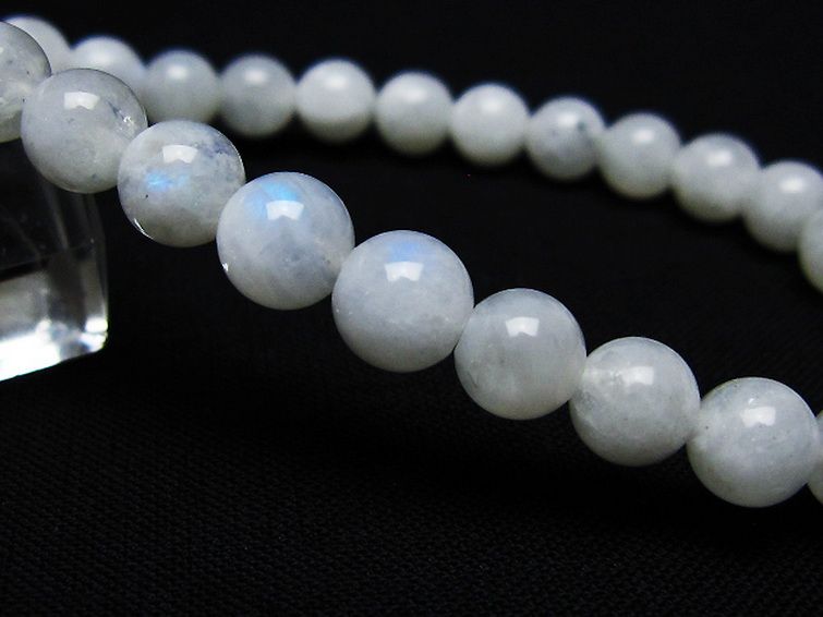 ムーンストーン ブレスレット 7mm [T18-9516] 3枚目
