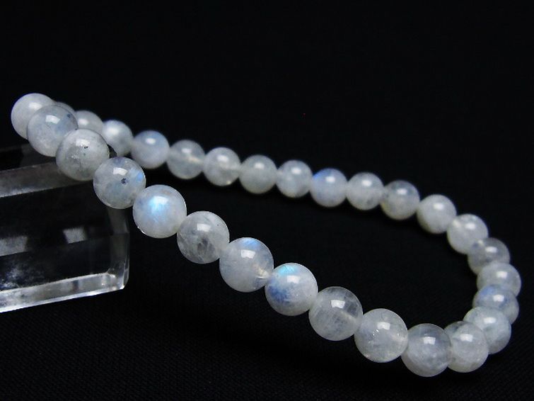 ムーンストーン ブレスレット 6mm [T18-9545] 1枚目