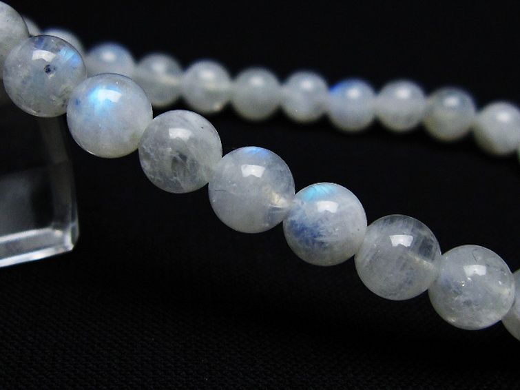 ムーンストーン ブレスレット 6mm [T18-9545] 3枚目