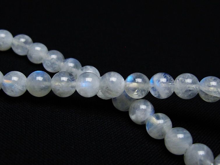 ムーンストーン ブレスレット 6mm [t18-9546] 2枚目