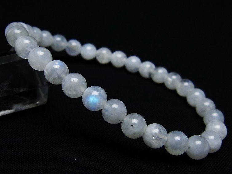 ムーンストーン ブレスレット 6mm [t18-9549] 1枚目