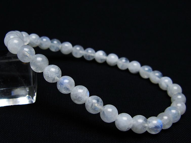 ムーンストーン ブレスレット 6mm [T18-9560] 1枚目