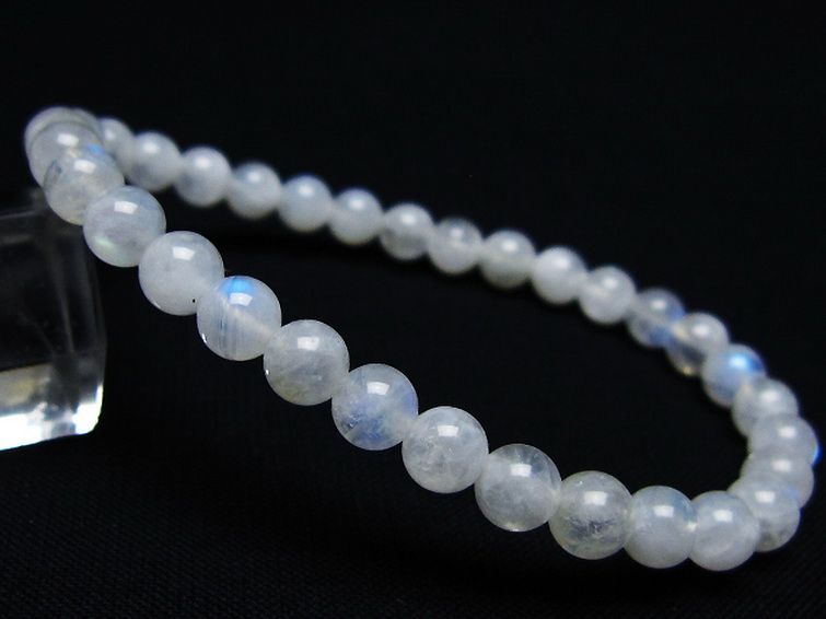 ムーンストーン ブレスレット 6mm [T18-9562] 1枚目