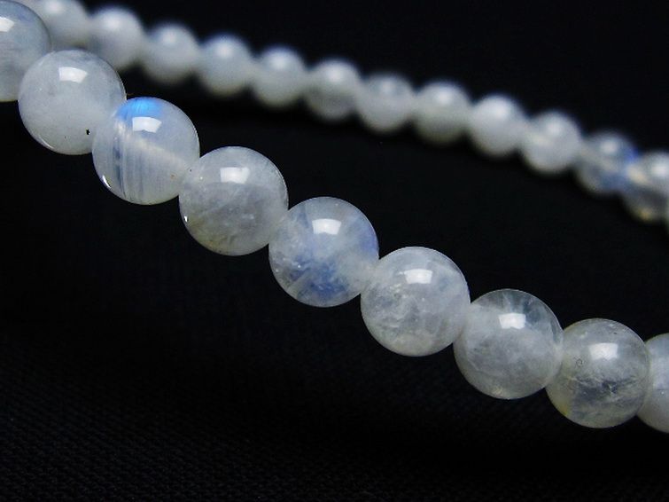 ムーンストーン ブレスレット 6mm [T18-9562] 3枚目