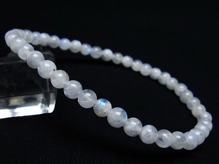ムーンストーン ブレスレット 5mm [T18-9569] 1枚目