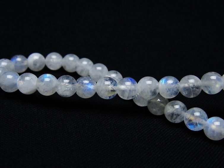 ムーンストーン ブレスレット 5mm [t18-9575] 2枚目
