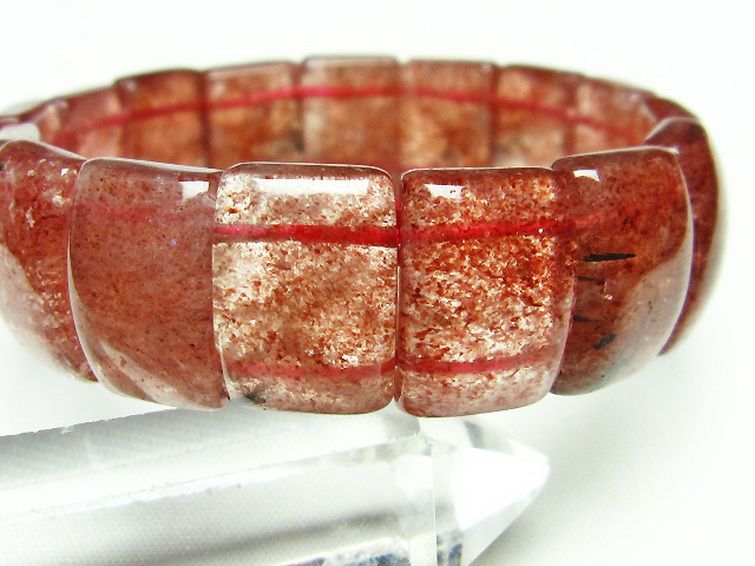 ストロベリークォーツ バングル [t188-2111] 2枚目