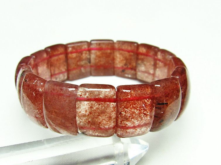 ストロベリークォーツ バングル [t188-2111] 3枚目