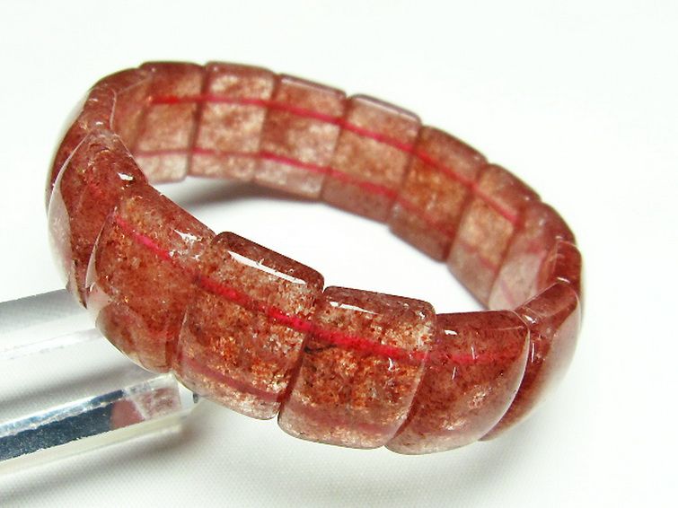 ストロベリークォーツ バングル [t188-2123] 1枚目