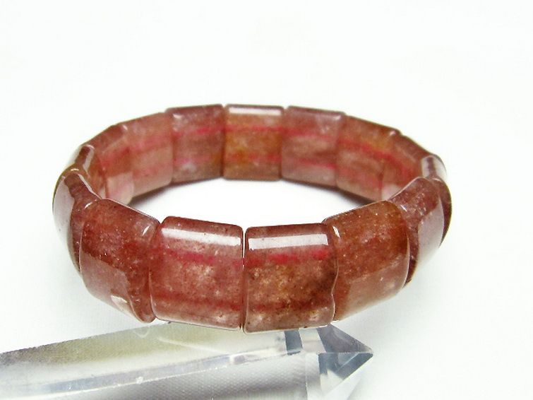 ストロベリークォーツ バングル [t188-2264] 1枚目