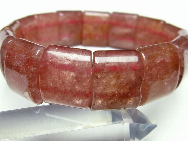 ストロベリークォーツ バングル [t188-2264] 3枚目