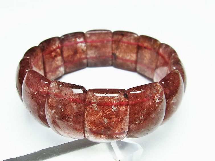 ストロベリークォーツ バングル [t188-2400] 1枚目