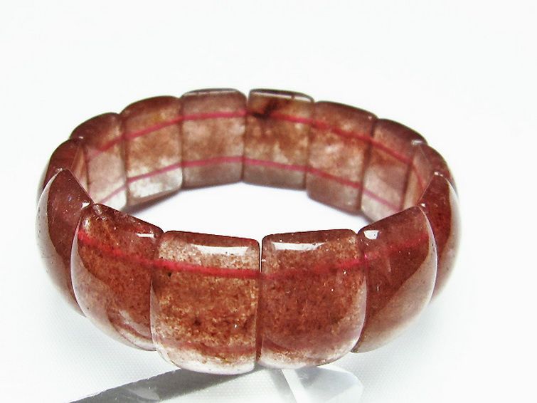 ストロベリークォーツ バングル [t188-2425] 1枚目