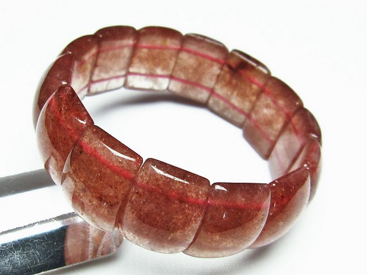 ストロベリークォーツ バングル [t188-2425] 2枚目