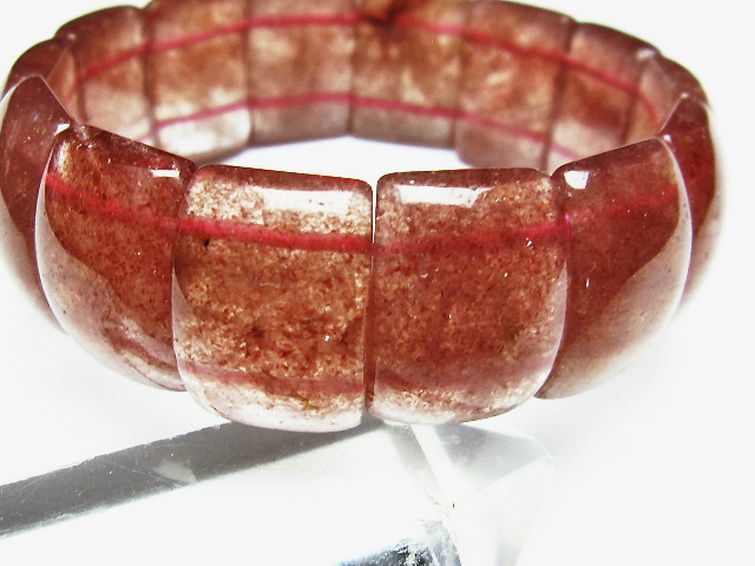 ストロベリークォーツ バングル [t188-2425] 3枚目