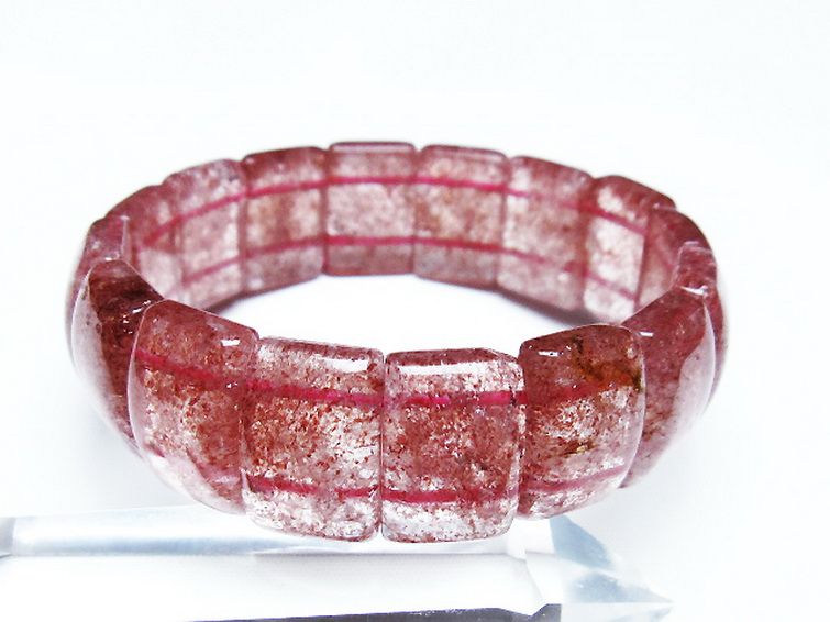 ストロベリークォーツ バングル [t188-2484] 1枚目