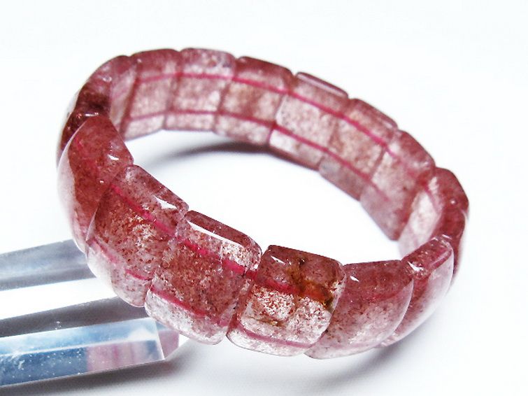 ストロベリークォーツ バングル [t188-2484] 2枚目