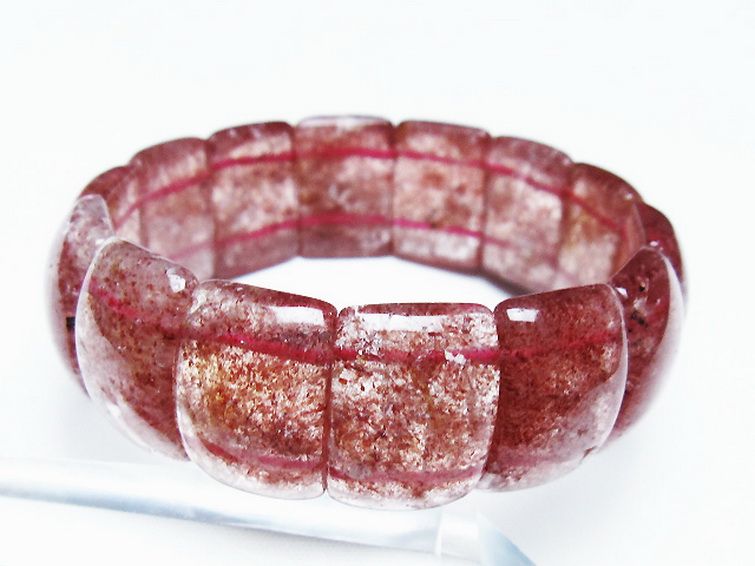 ストロベリークォーツ バングル [t188-2506] 1枚目