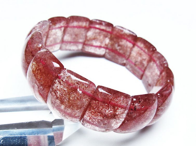 ストロベリークォーツ バングル [t188-2506] 2枚目