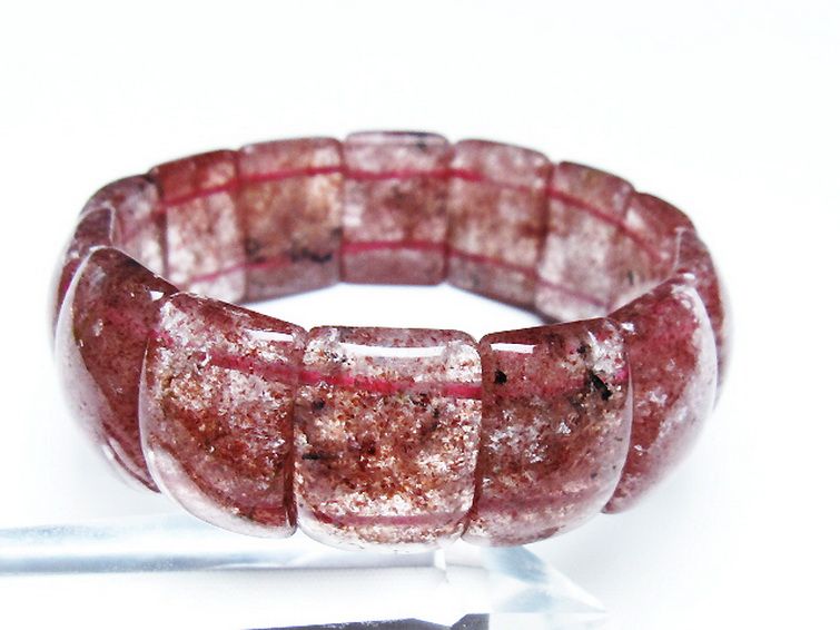 ストロベリークォーツ バングル [t188-2528] 1枚目