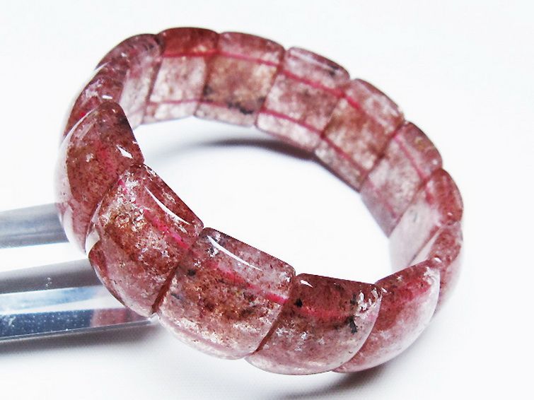 ストロベリークォーツ バングル [t188-2528] 2枚目
