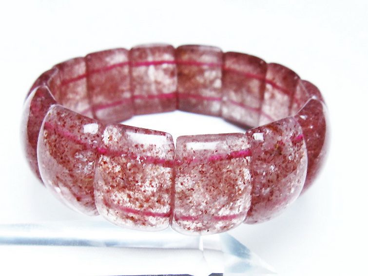ストロベリークォーツ バングル [T188-2539] 1枚目