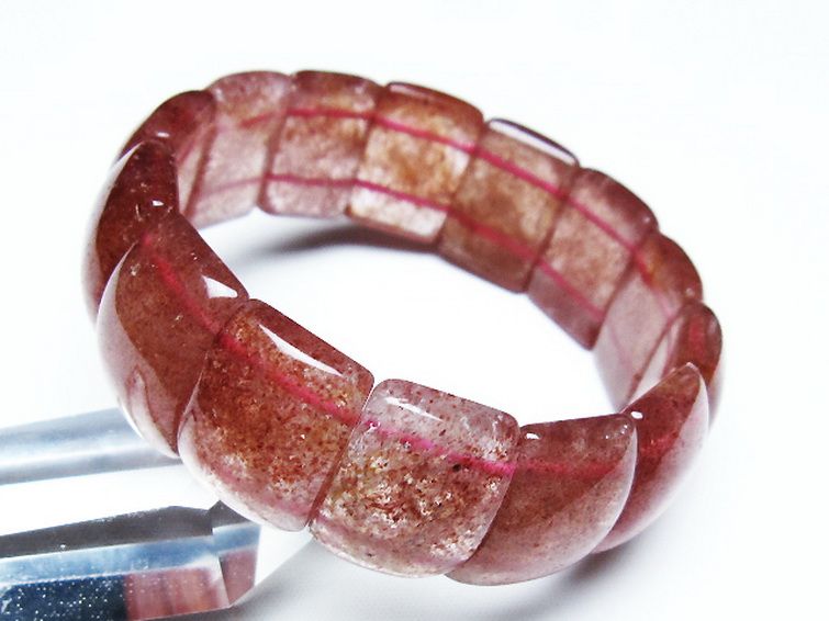 ストロベリークォーツ バングル [T188-2561] 2枚目