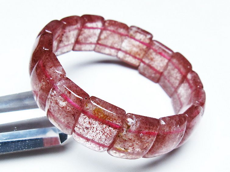 ストロベリークォーツ バングル [T188-2567] 2枚目