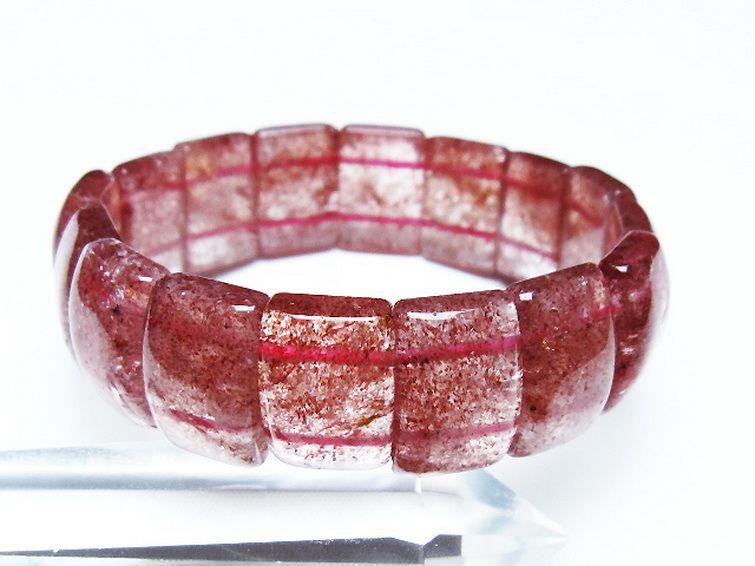 ストロベリークォーツ バングル [t188-2576] 1枚目