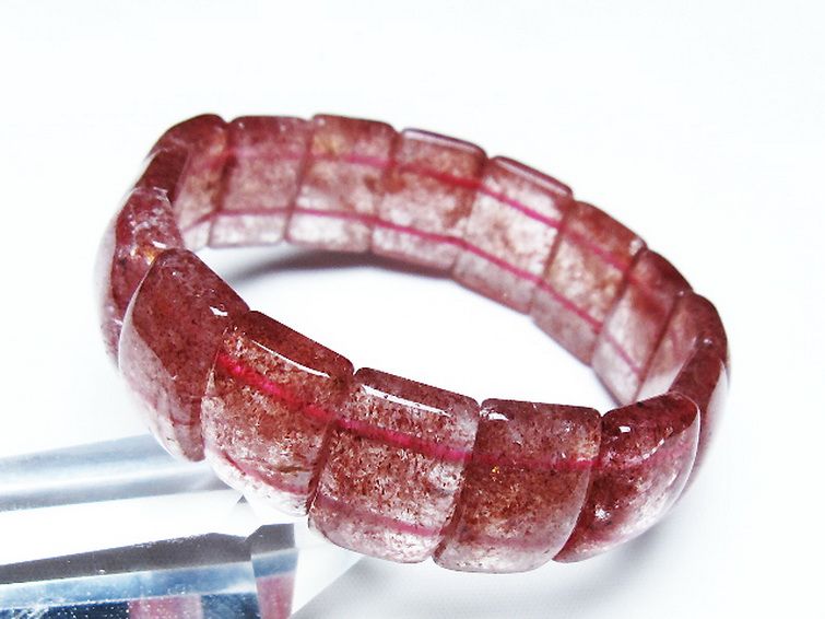 ストロベリークォーツ バングル [t188-2576] 2枚目