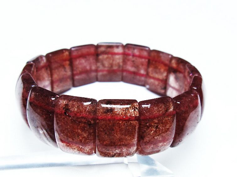 ストロベリークォーツ バングル [t188-2603] 1枚目