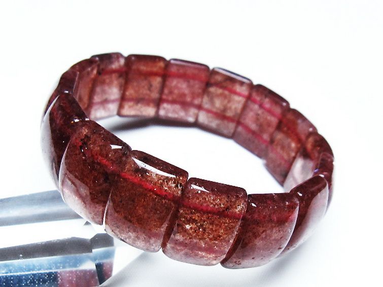 ストロベリークォーツ バングル [t188-2603] 2枚目