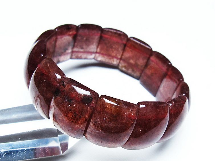ストロベリークォーツ バングル [t188-2605] 2枚目