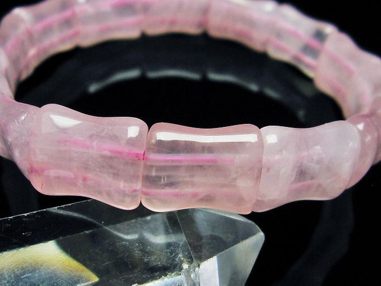 ローズクォーツ バングル [t189-3010] 3枚目