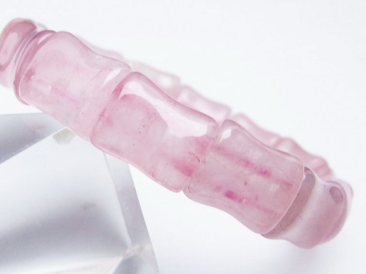 ローズクォーツ バングル [t189-3244] 2枚目