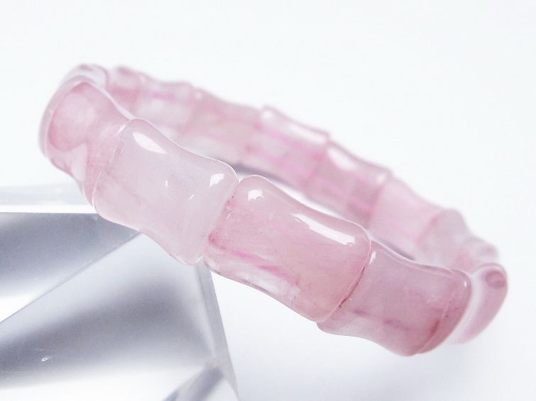 ローズクォーツ バングル [t189-3270] 1枚目
