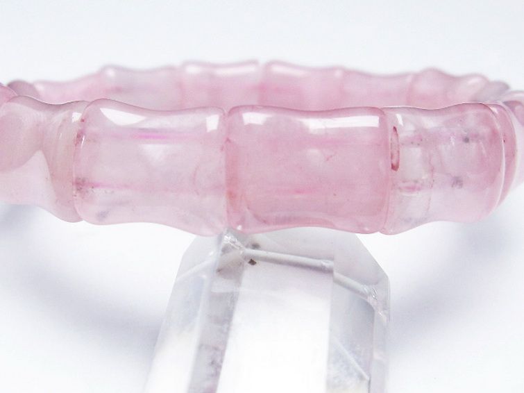 ローズクォーツ バングル [t189-3270] 3枚目