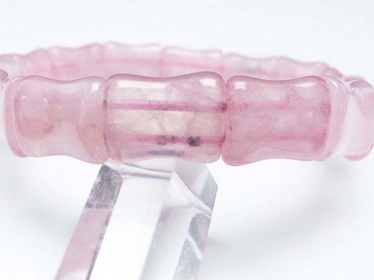 ローズクォーツ バングル [t189-3285] 3枚目