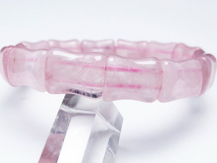 ローズクォーツ バングル [t189-3304] 3枚目