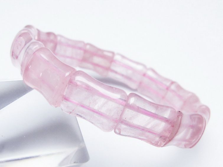 ローズクォーツ バングル [t189-3318] 1枚目