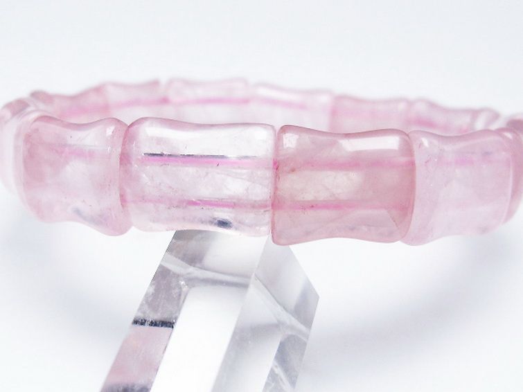 ローズクォーツ バングル [t189-3318] 3枚目