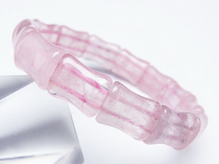 ローズクォーツ バングル [t189-3327] 1枚目