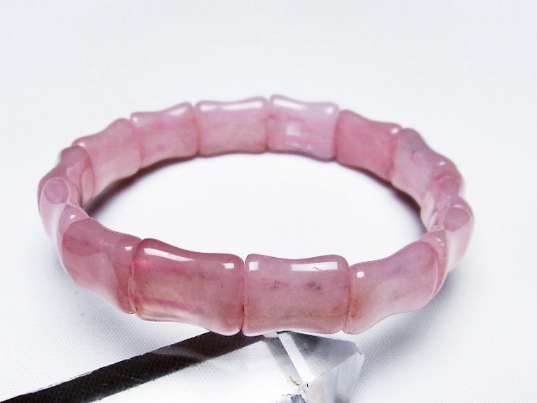 ローズクォーツ バングル [t189-3331] 1枚目