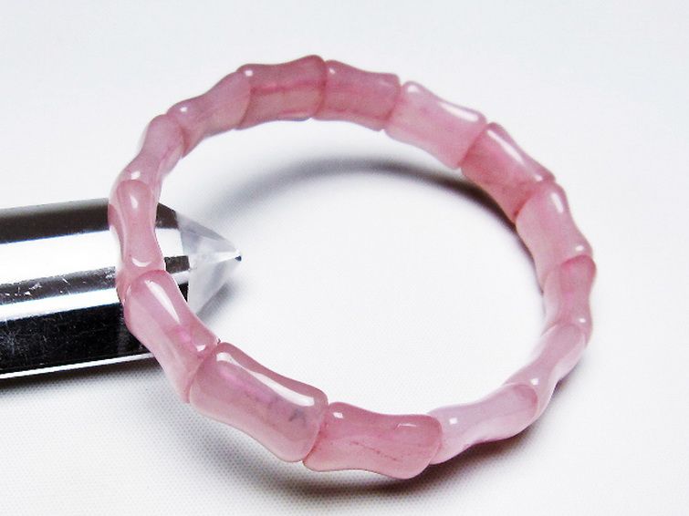ローズクォーツ バングル [t189-3331] 2枚目