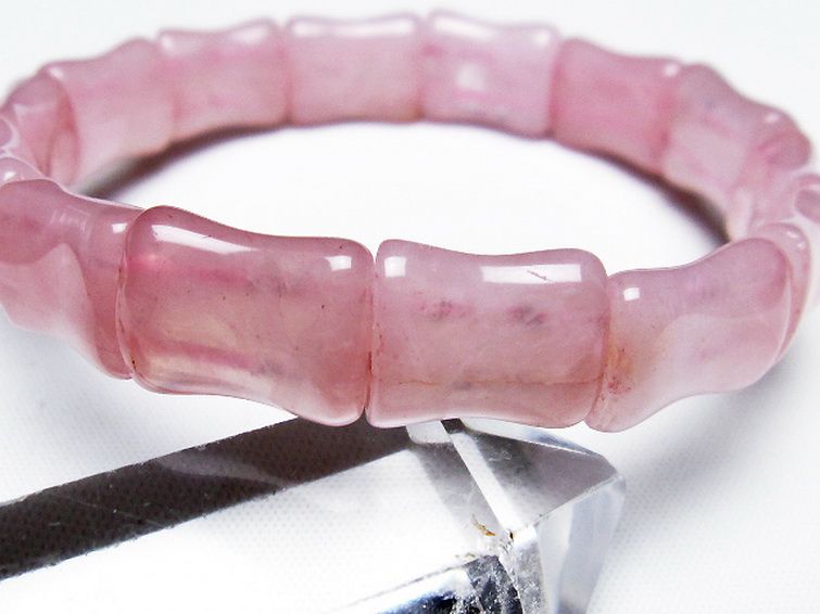 ローズクォーツ バングル [t189-3331] 3枚目