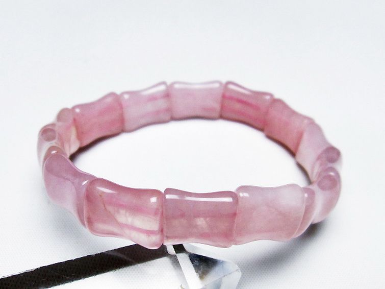 ローズクォーツ バングル [t189-3349] 1枚目