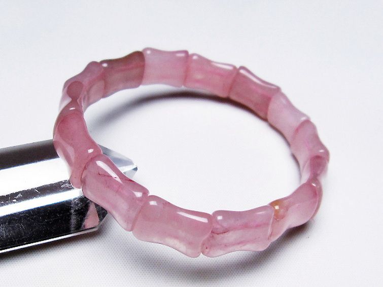 ローズクォーツ バングル [t189-3360] 2枚目