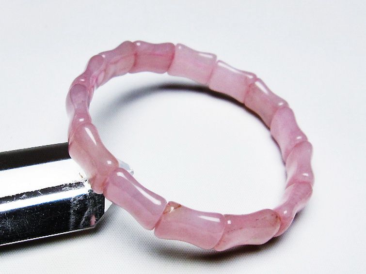 ローズクォーツ バングル [t189-3365] 2枚目